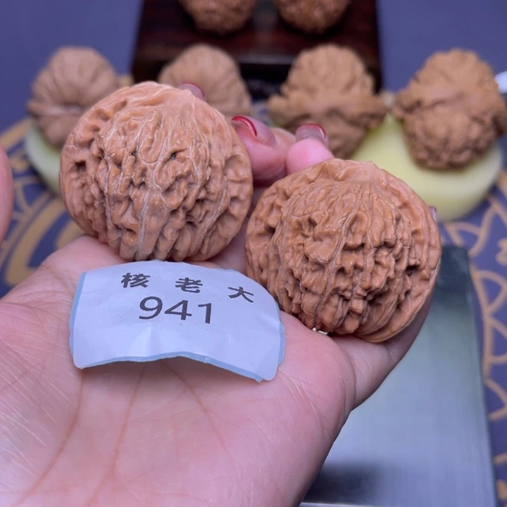 把件文玩核桃四座楼42.941
