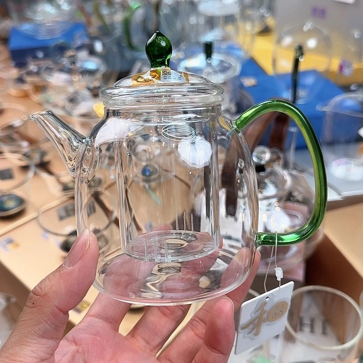 禾器湖绿色宴臣壶内胆款