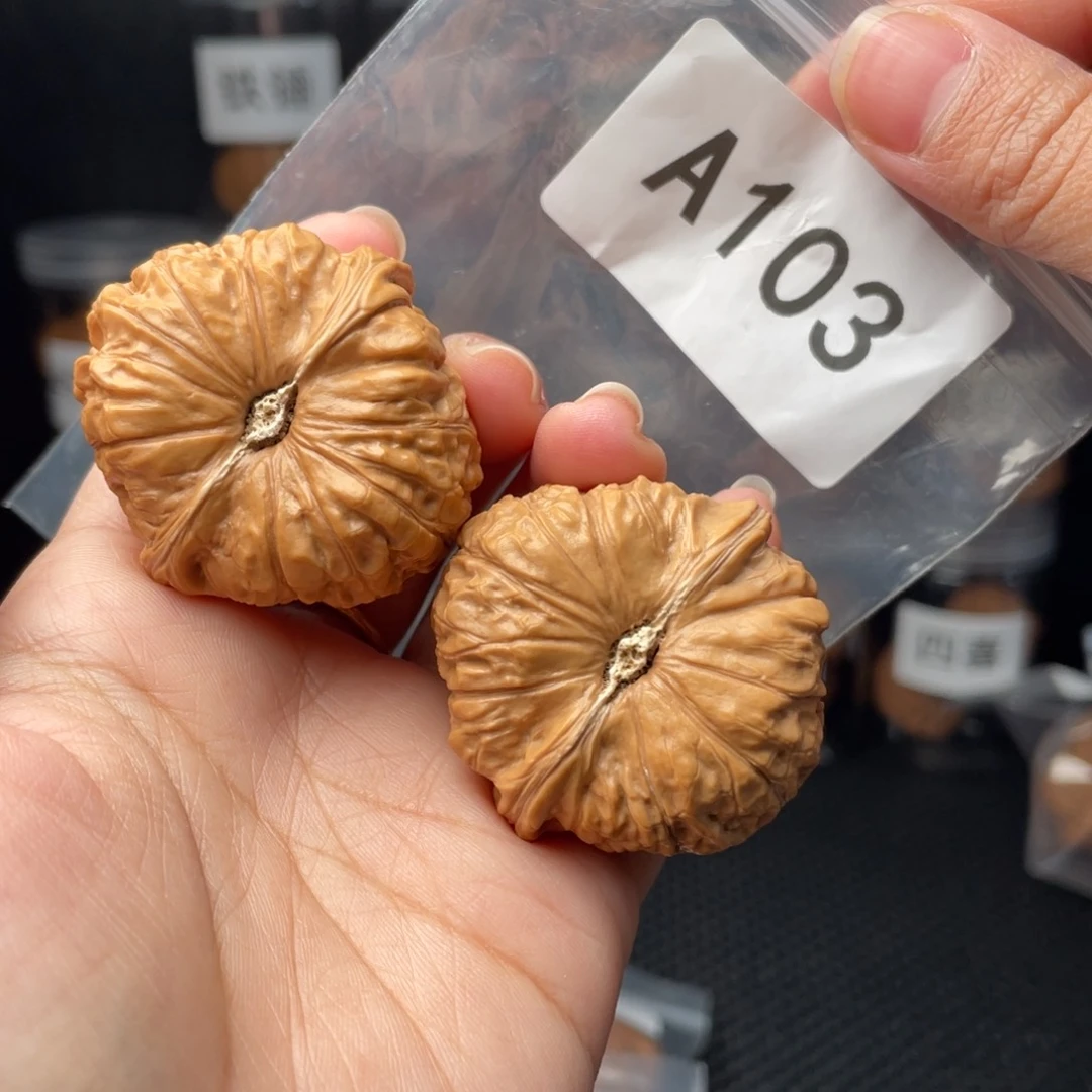 文玩核桃把件全品42南瓜