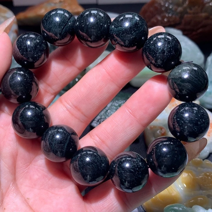 翡翠未镶嵌颈饰保真天然A货翡翠