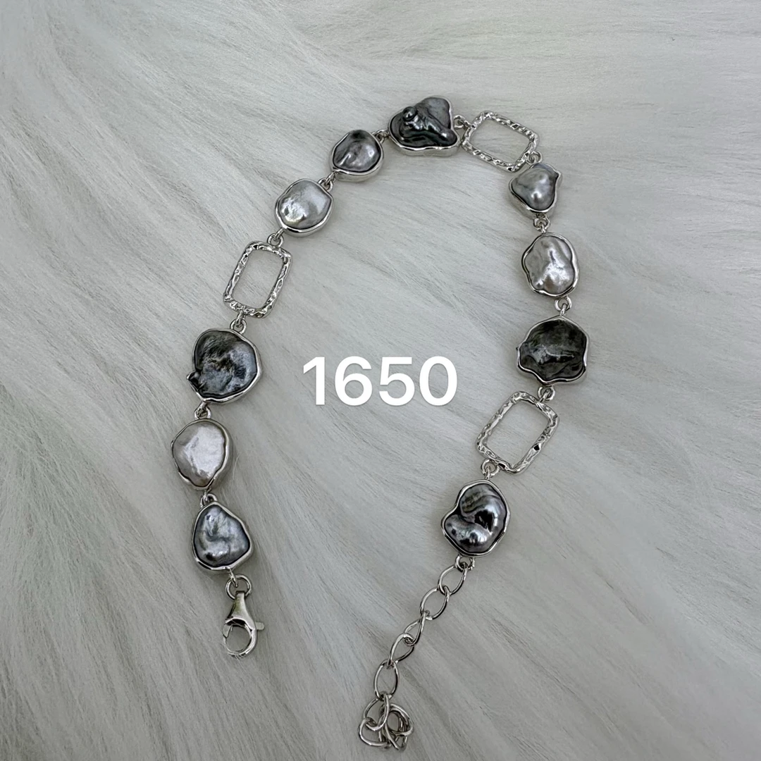 海水珍珠keshi手链