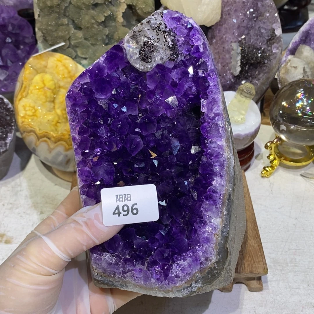 玛瑙/玉髓合金.方解石水晶