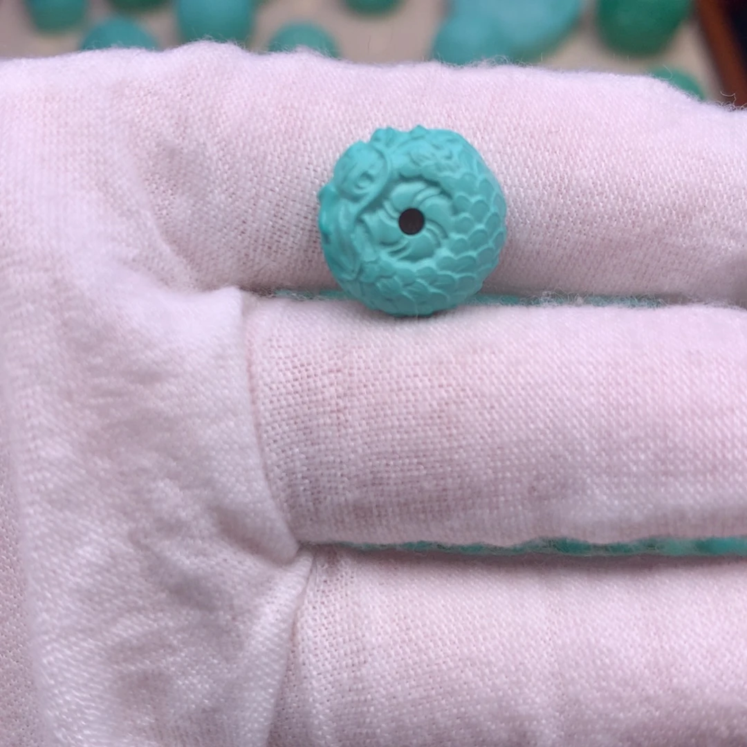 原生态散珠配珠龙扣卡14