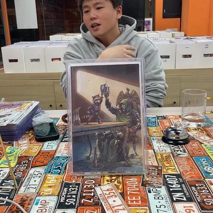 多姆与浣熊1:100漫威