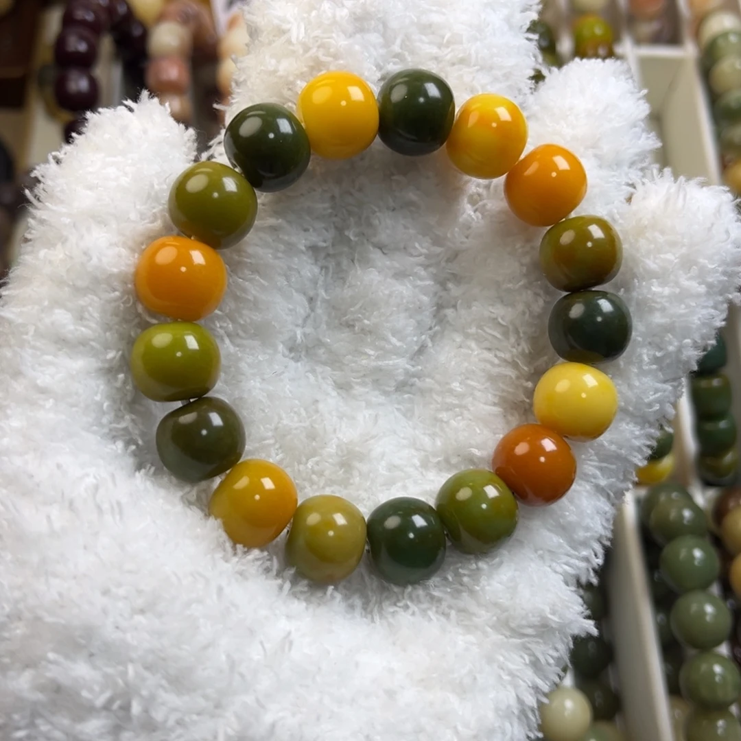 菩提根/象牙果手串新款南瓜派对14