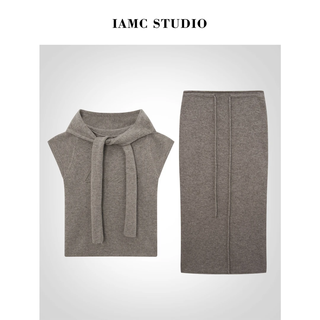 IAMCPLUS 2025AW  刺绣羊毛套装