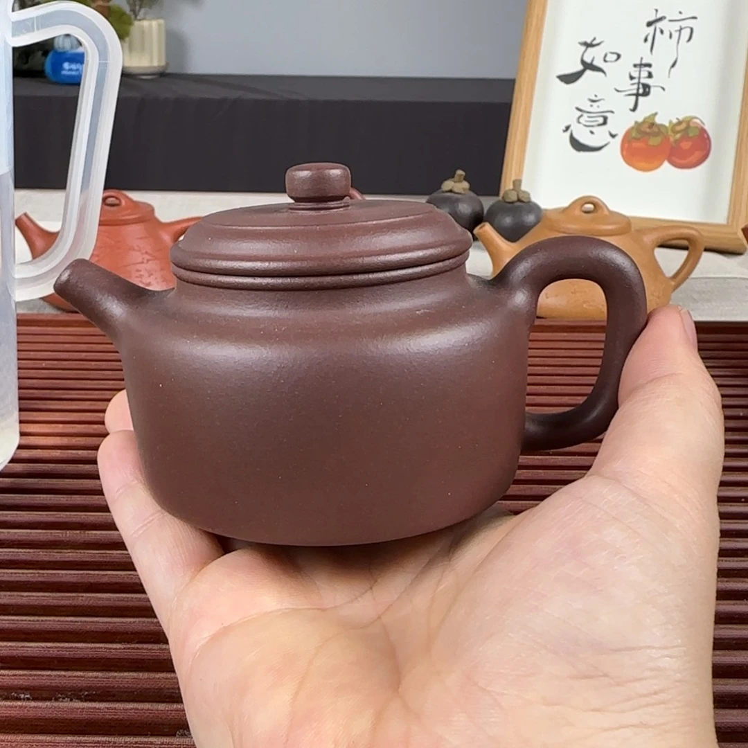 茶壶紫砂微瑕德钟