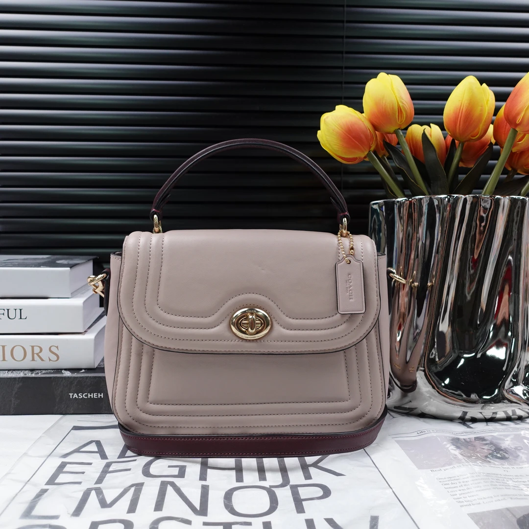 95新 COACH/蔻驰 单肩包/T10245121