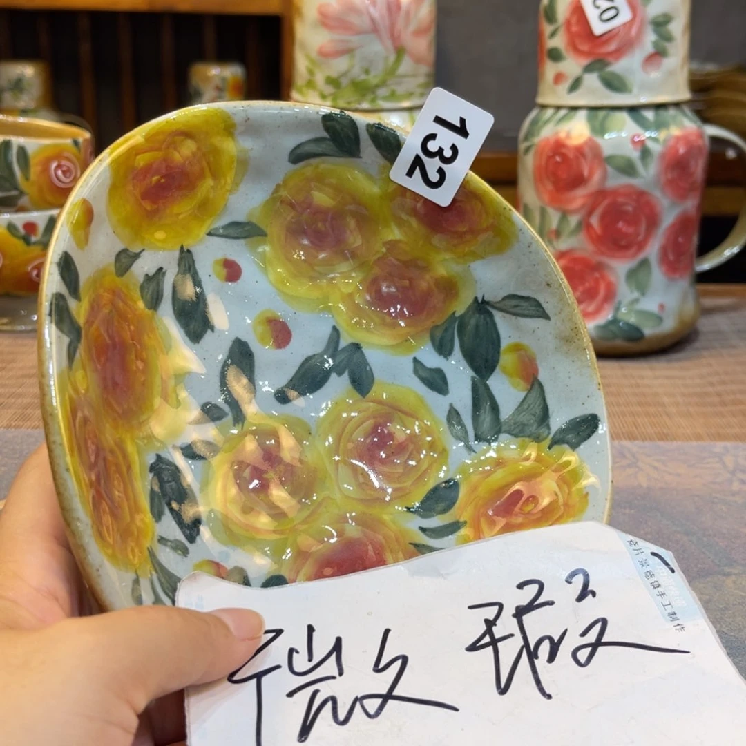 瓷片景德镇手工制作