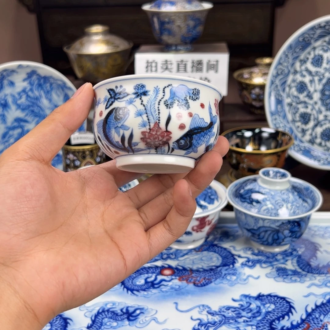 瓷片落**华景德镇手工手绘陶瓷