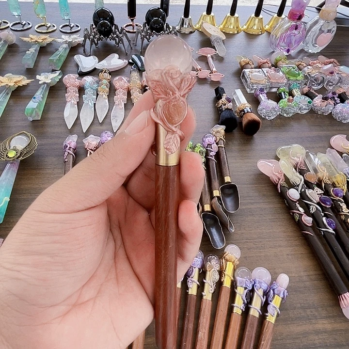 海***藻未镶嵌珠宝半成品水晶水晶