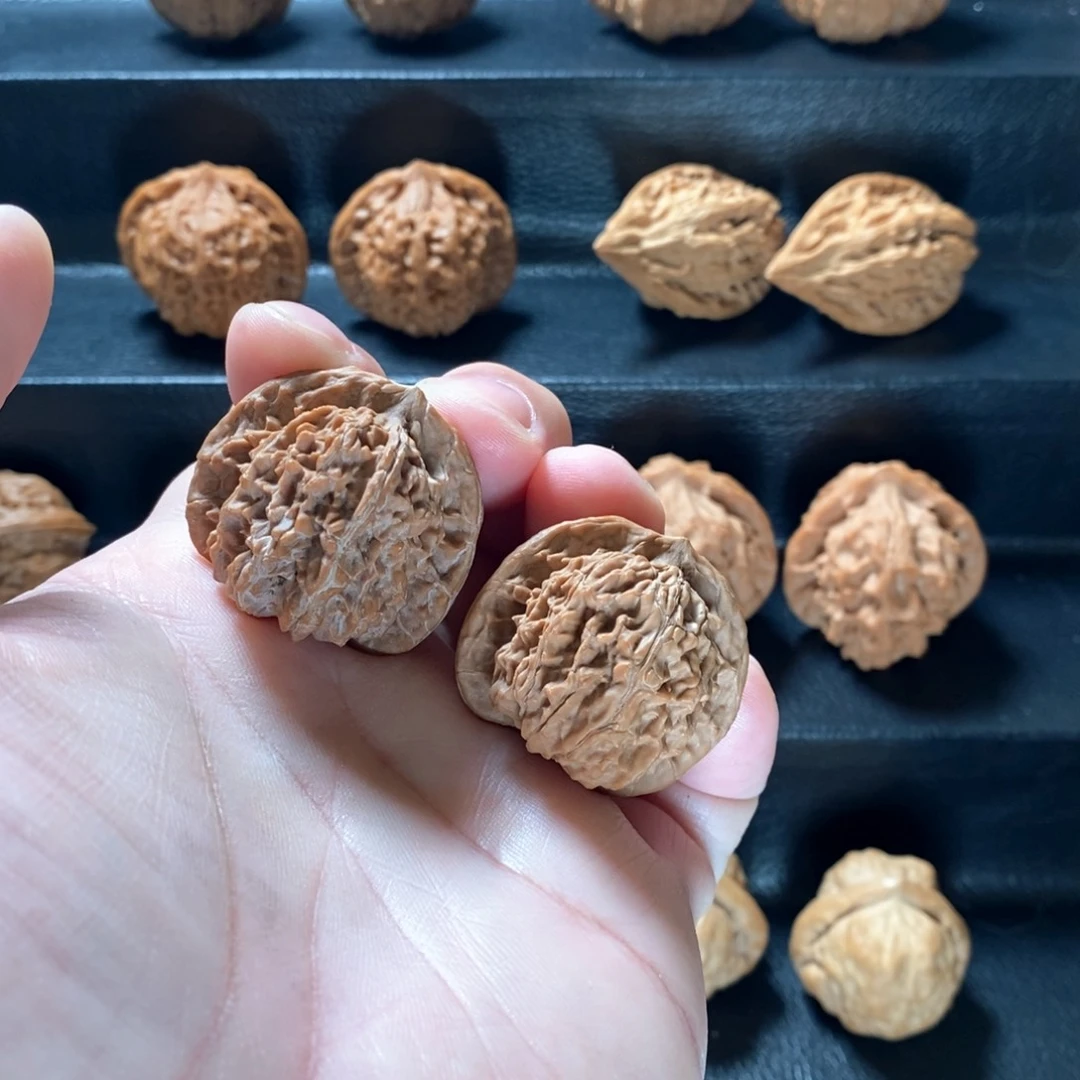 桃核把件胖*野生血滴子35