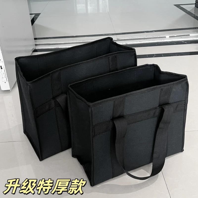 新品耐磨帆布工具包加厚收纳包买菜手提帆布包五金维修帆布袋子