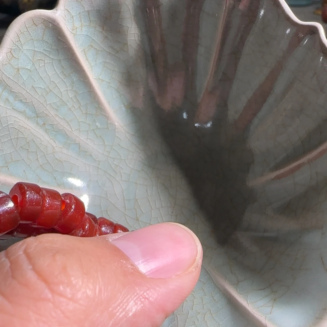 摆件妙**演富贵荣华瓷器摆件