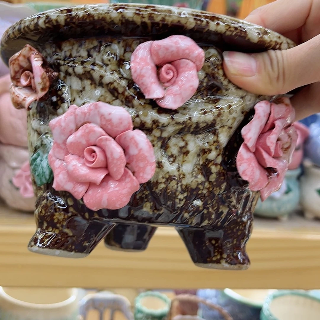 【闪购商品】陶瓷花盆