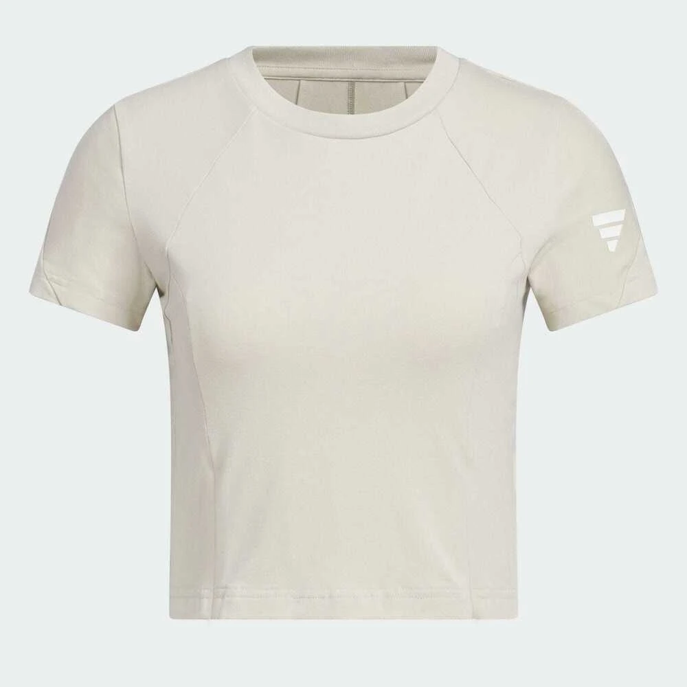 【滔搏联动】adidas阿迪达斯女子FUSTL W SS T针织无领T恤JW1884