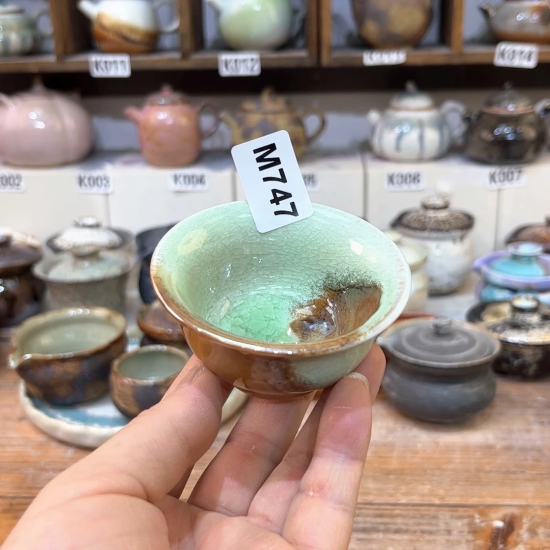 茶杯朱泥陶瓷艺术