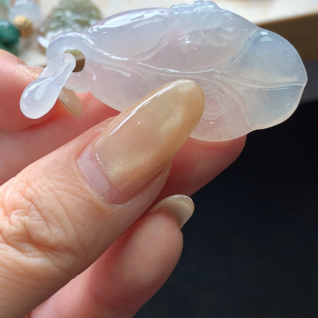 翡翠未镶嵌颈饰吊坠