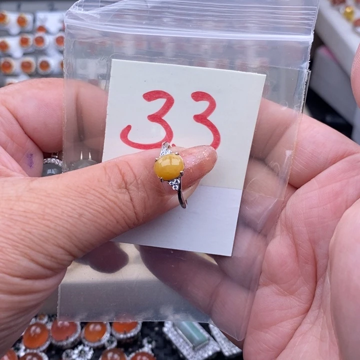 未镶嵌戒指翡翠缅甸