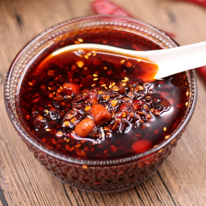 油辣椒 贵州特产遵义蒜香油辣椒 拌饭拌粉拌面凉拌菜打蘸水调料