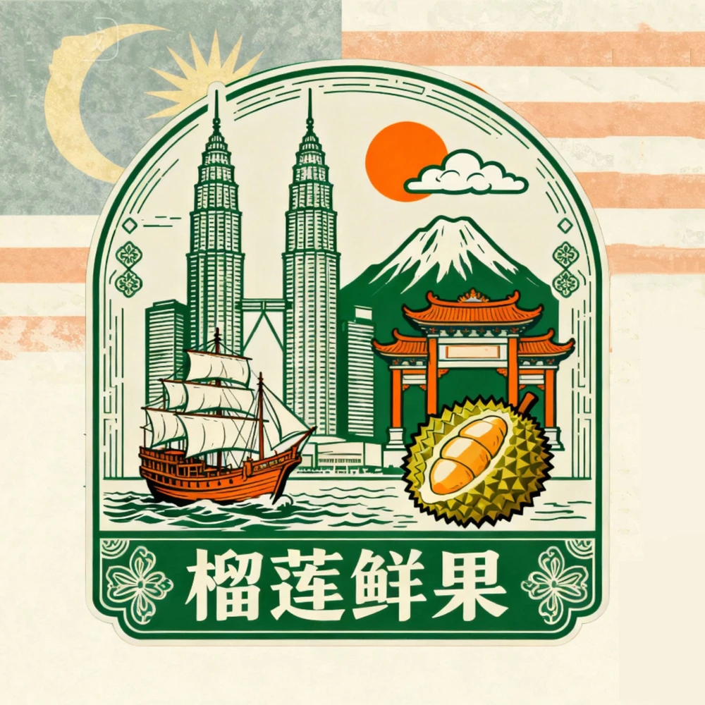 【元旦迎新】马来西亚榴莲鲜果现拍猫山王黑刺金凤整果树熟榴莲顺丰