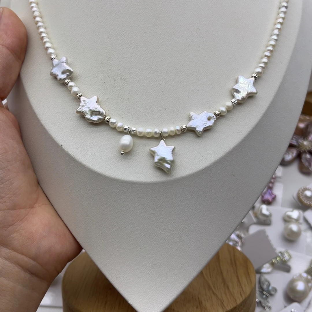 淡水珍珠颈饰未镶嵌