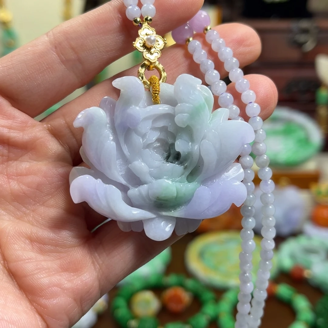 翡翠未镶嵌颈饰天然翡翠