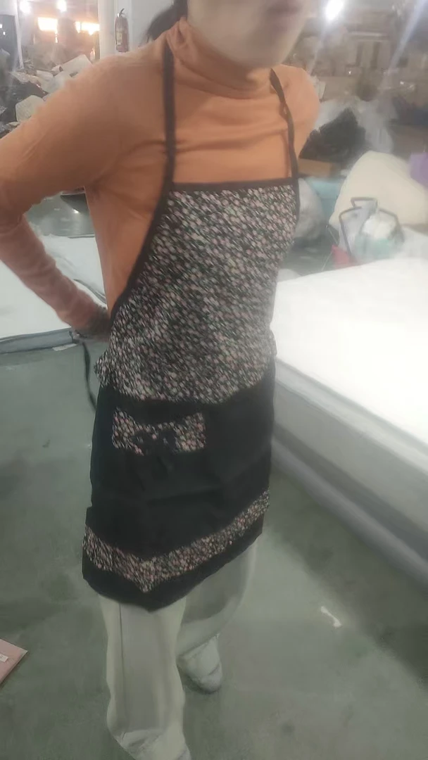 多款碎花款高品质围裙2件串色