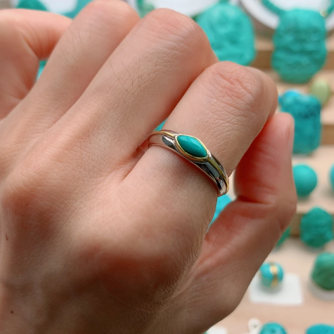 绿松石未镶嵌配饰