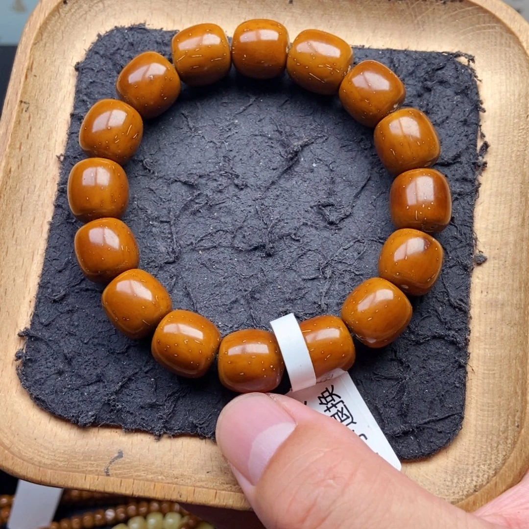 紫金鼠手串13mm精品黄金甲