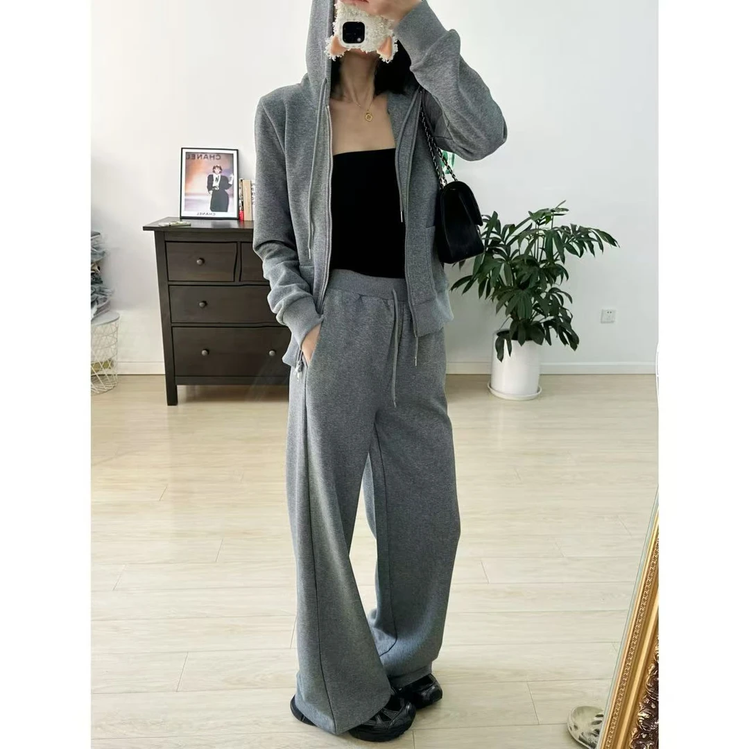 猫猫家加长女裤高个子套装AW9014