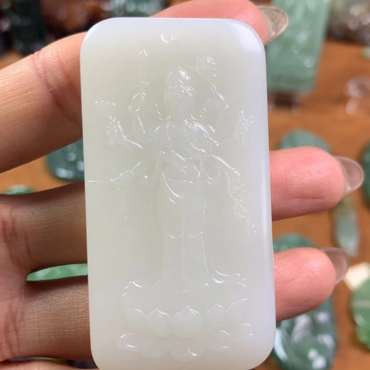 和田玉挂件未镶嵌