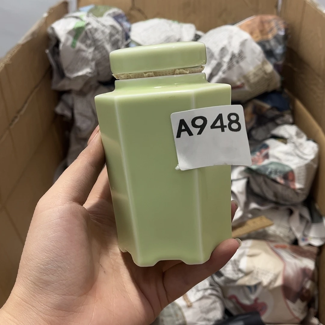 瓷片茶摆件工艺品摆件666