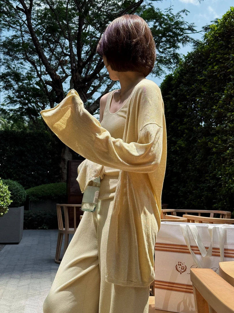 Haut yoli "针织诗篇" 三件套叠穿针织套装   234