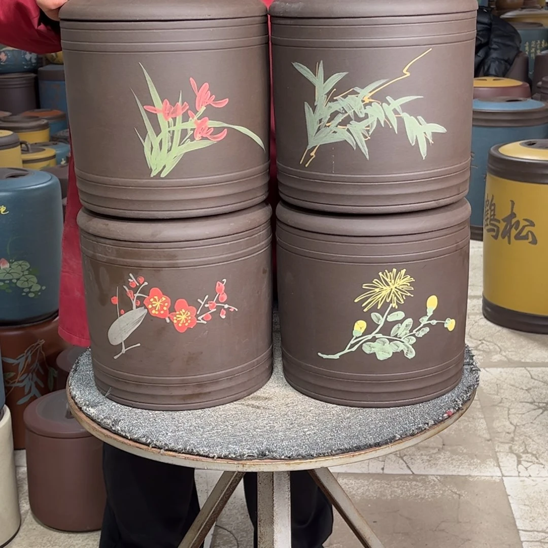 紫砂茶叶罐茶叶罐