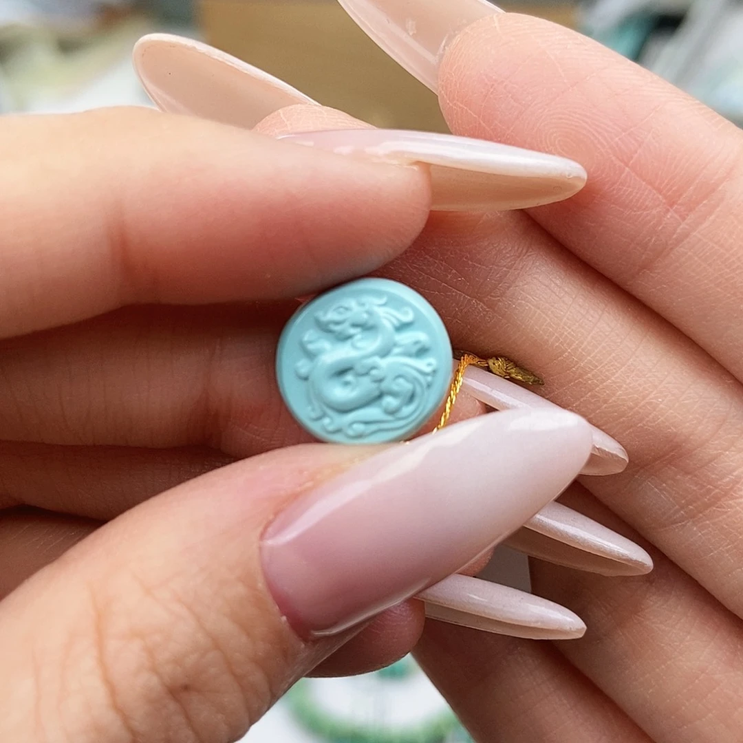 合金绿松石珠宝奇石