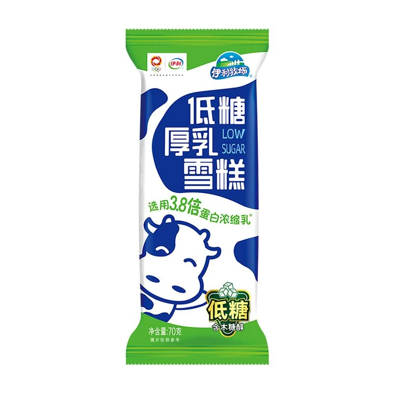 伊利牧场 低糖厚乳雪糕 70g／支雪糕同城送