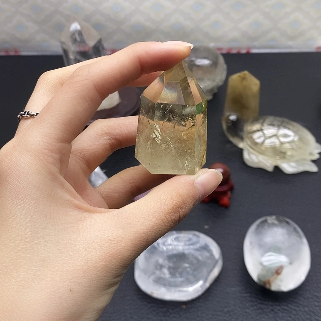 水晶珠宝半成品未镶嵌161水晶石