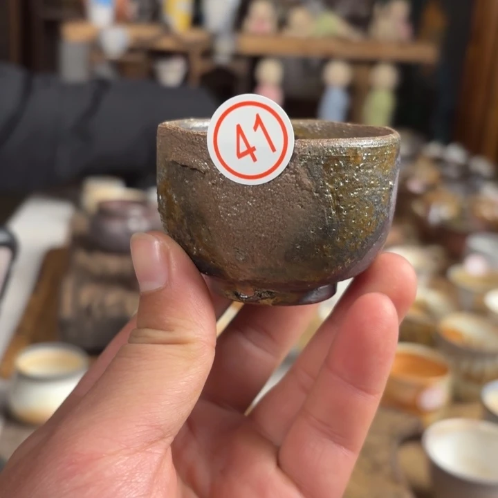 杯【瓷与故事】柴烧陶泥主人杯