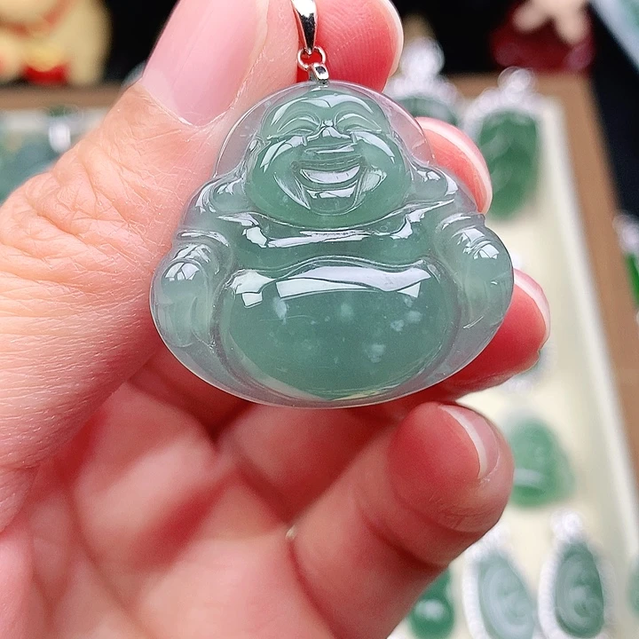 颈饰未镶嵌翡翠吊坠