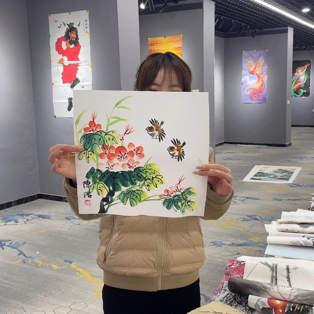 竖款手工画作倾力之作