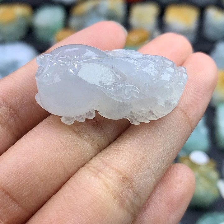 颈饰未镶嵌翡翠天然缅甸翡翠