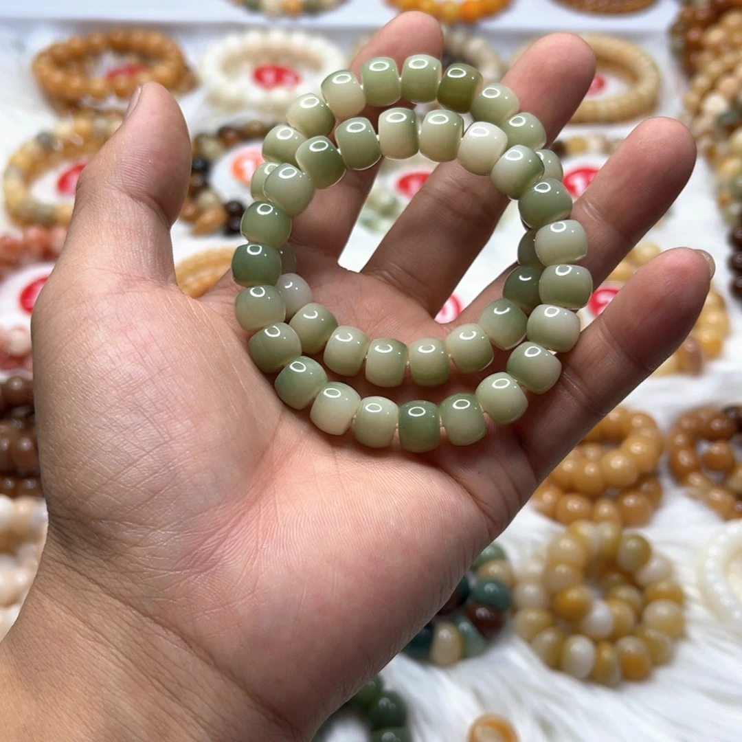 菩提根/象牙果手串静****