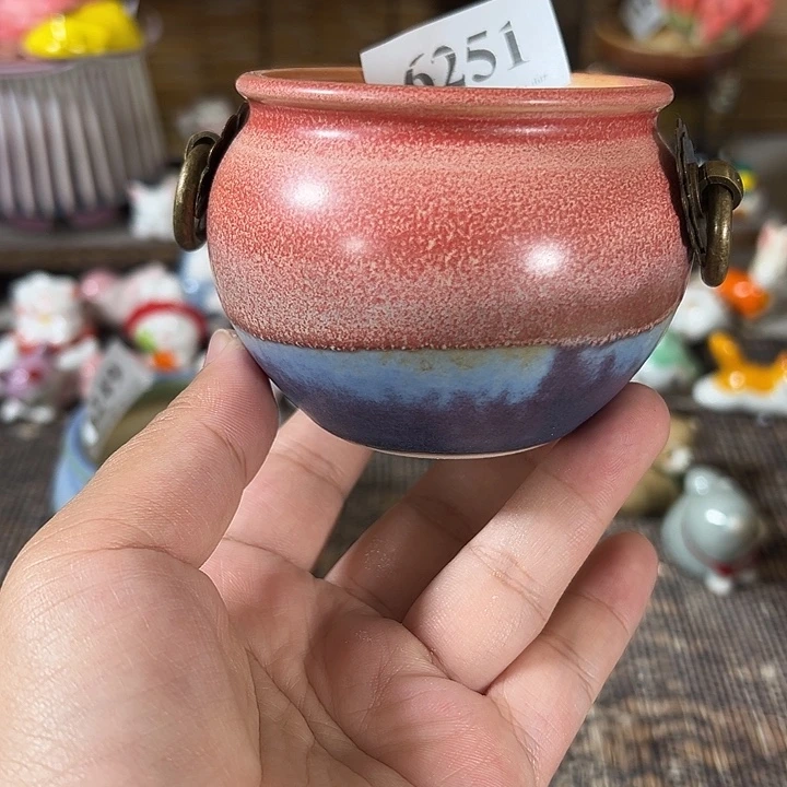 口6 手工花盆满30包邮