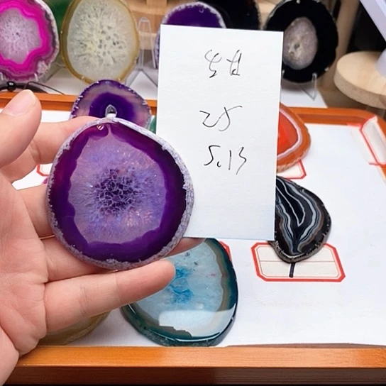 ****ꩵ玛瑙/玉髓颈饰合金