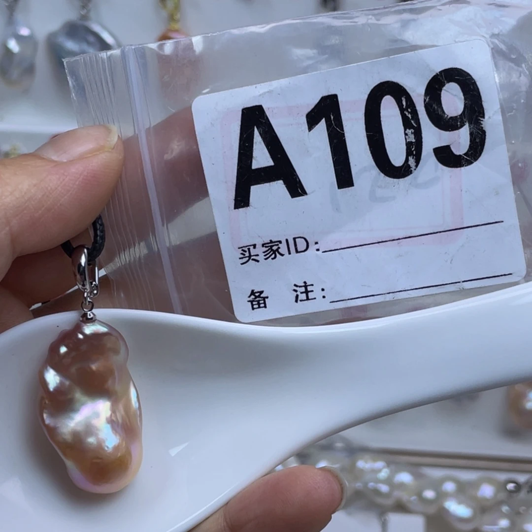 淡水珍珠巴洛克银S925镶嵌公****7