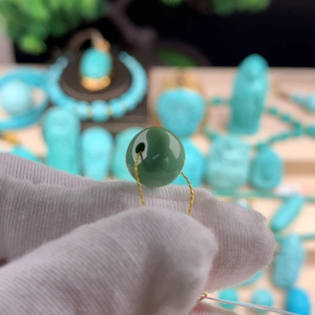 绿松石配珠卡10未镶嵌