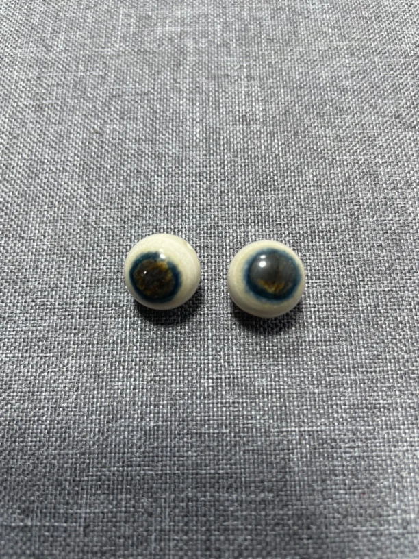 猛犸牙蓝眼睛1.2圆珠2颗