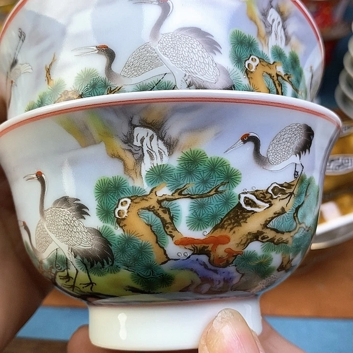 景德镇陶瓷藏式茶碗