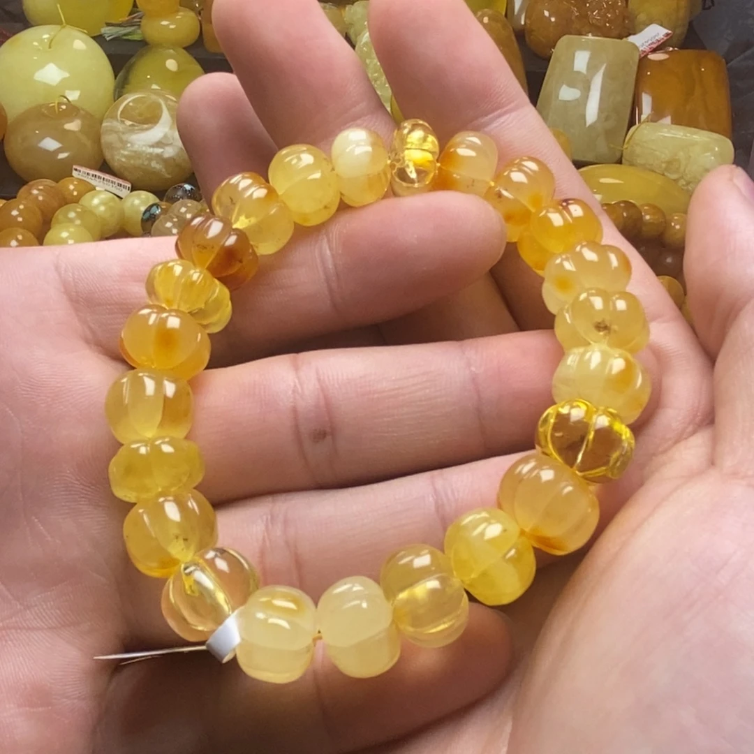 琥珀未镶嵌裸石蜜蜡